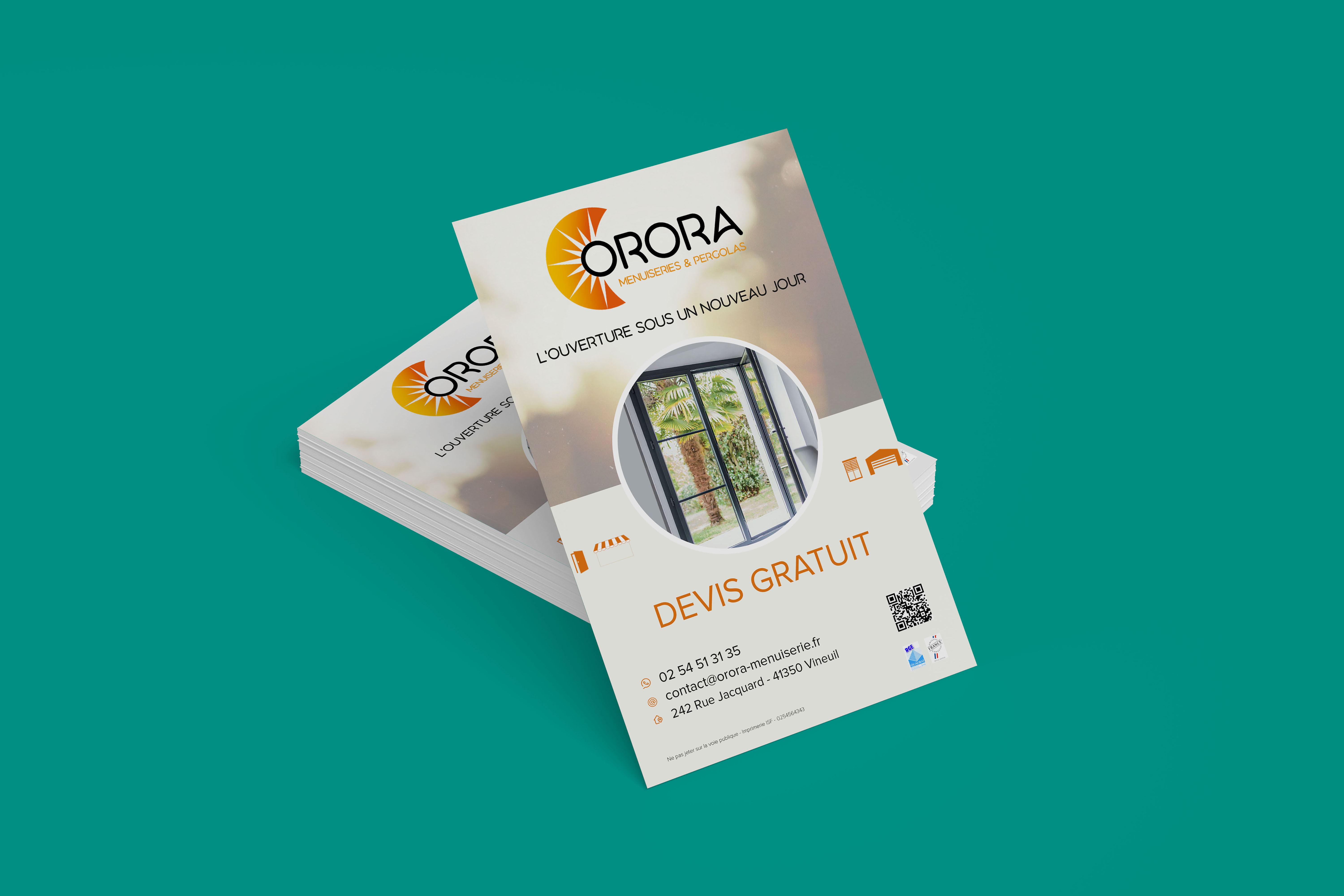 Flyer de l'entreprise Orora